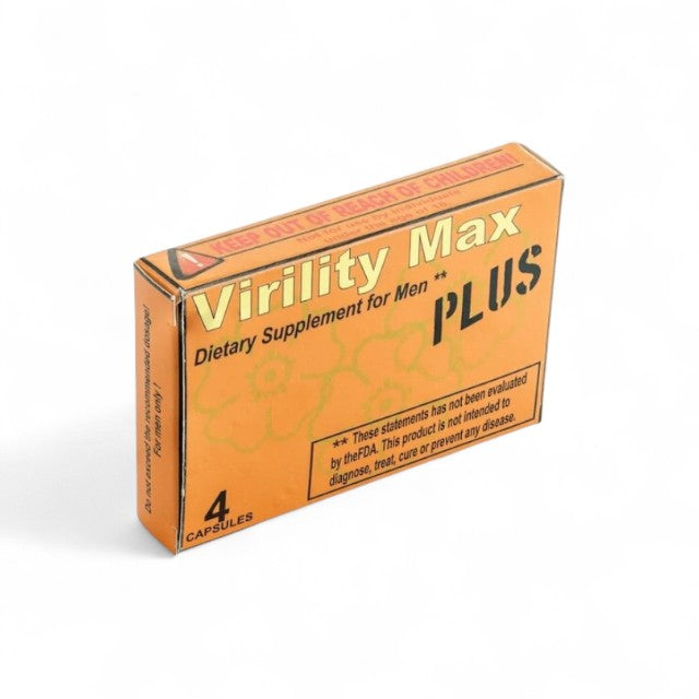 Capsule VIRILITY MAX PLUS, pentru erecții puternice și de durată, formulă naturală cu ginseng, 4 bucăți 1 Capsule VIRILITY MAX PLUS, pentru erecții puternice și de durată, formulă naturală cu ginseng, 4 bucăți