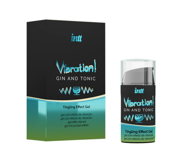 Gel INTT Vibration! Gin & Tonic, pentru stimulare si excitare, senzatie vibranta, Unisex, 15 ml 1 Gel INTT Vibration! Gin & Tonic, pentru stimulare si excitare, senzatie vibranta, Unisex, 15 ml