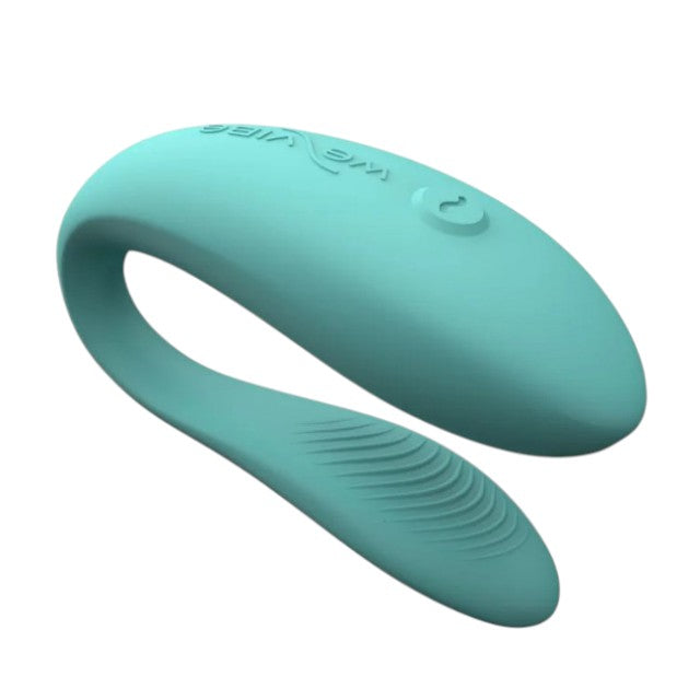 Stimulator WEVIBE - SYNC LITE, control prin aplicatie, pentru stimularea punctului G, clitorisul si penisul in timpul penetrarii, 9 cm, culoarea albastru deschis 1 Stimulator WEVIBE - SYNC LITE, control prin aplicatie, pentru stimularea punctului G, clitorisul si penisul in timpul penetrarii, 9 cm, culoarea albastru deschis
