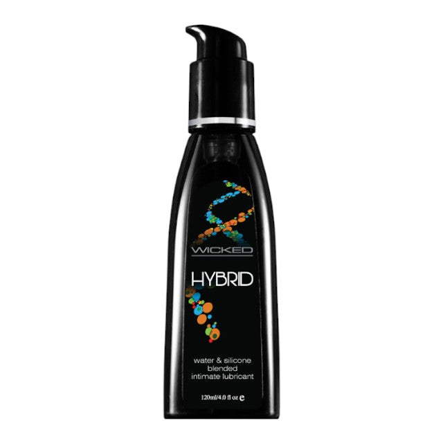 Lubrifiant hibrid WICKED Hybrid, formulă inovatoare pe bază de apă și silicon, efect de durată, fără parfum, 120 ml 1 Lubrifiant hibrid WICKED Hybrid, formulă inovatoare pe bază de apă și silicon, efect de durată, fără parfum, 120 ml