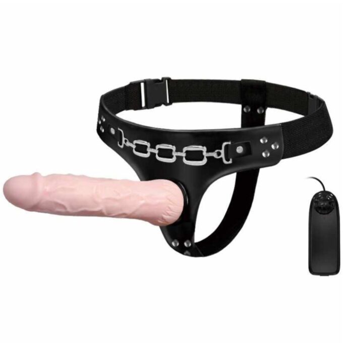 Strap On Jessica Multspeed Natural 18 cm 1 Strap On Jessica Multspeed Natural 18 cm