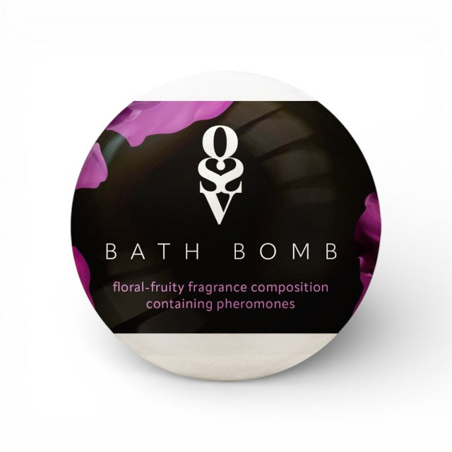 Bilă de baie cu feromoni OBSESSIVE Floral Fruity, parfum aromatic, fructat, efervescentă, 100 g