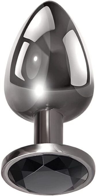 Dop Anal Dark Anal Plug Small, Metal, Negru, Guilty Toys 1 Dop Anal Dark Anal Plug Small, Metal, Negru, Guilty Toys