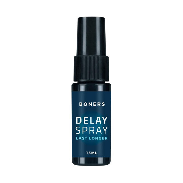Spray BONERS Delay Spray, susține întârzierea ejaculării, reduce hipersensibilitatea, 15 ml