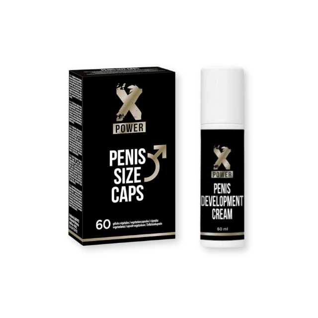 Pachet pentru bărbați: Capsule XPower Penis Size Caps, 60 buc + Cremă premium XPower Penis Development, 60 ml 1 Pachet pentru bărbați: Capsule XPower Penis Size Caps, 60 buc + Cremă premium XPower Penis Development, 60 ml