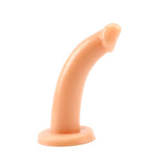Strap On Slim G Dildo PVC Natural 20 cm 1 Strap On Slim G Dildo PVC Natural 20 cm