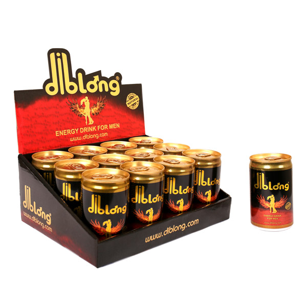 Set 12 bucati-Supliment alimentar Diblong Energy Drink pentru barbati, bautura energizanta cu plante care ajuta la mentinerea sanatatii sexuale si a functiei erectile, 12x150 ml