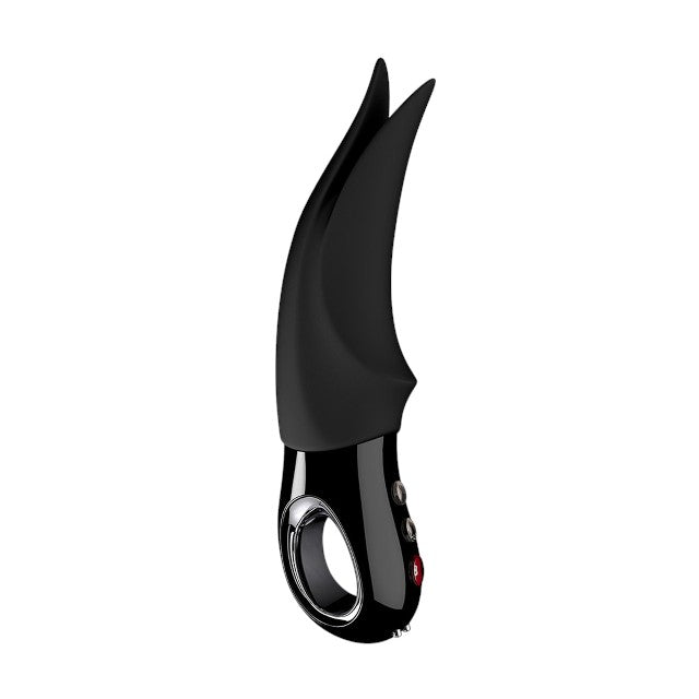 Stimulator clitoris FUN FACTORY Volta, 12 funcții de vibrație, design ergonomic cu 2 capete vibratoare, culoare negru 1 Stimulator clitoris FUN FACTORY Volta, 12 funcții de vibrație, design ergonomic cu 2 capete vibratoare, culoare negru