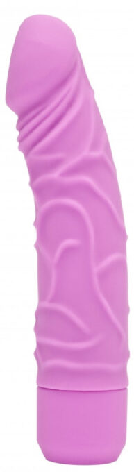 Vibrator Classic Get Real, Multispeed, Silicon, Roz, 19cm 1 Vibrator Classic Get Real, Multispeed, Silicon, Roz, 19cm