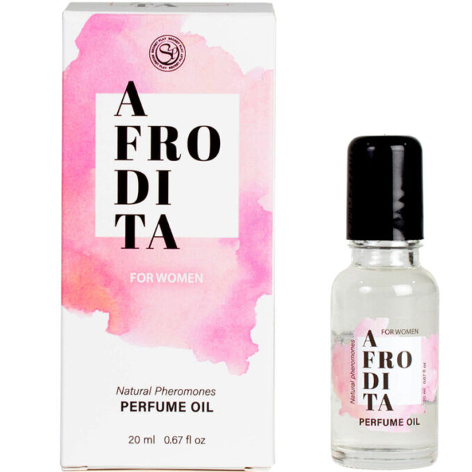 Esenta de parfum cu feromoni AFRODITA - Secret Play, textura uleioasa, pentru femei, 20 ml