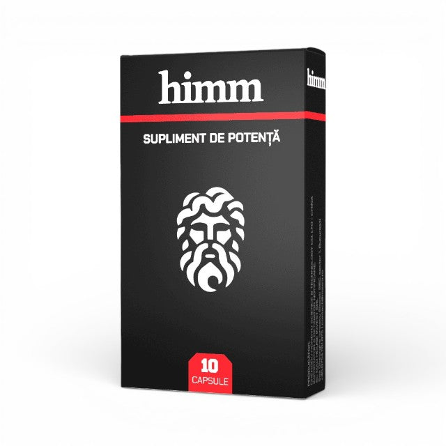 Capsule HIMM, pentru potență, erecții puternice și îmbunătățirea performanțelor intime, 10 buc