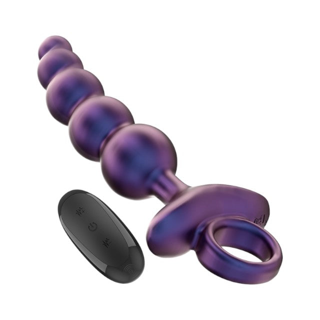 Vibrator anal INTENSE TITO, control prin telecomanda, 10 functii de vibratie, rezistent la apa, din silicon mov, 17.3 cm 1 Vibrator anal INTENSE TITO, control prin telecomanda, 10 functii de vibratie, rezistent la apa, din silicon mov, 17.3 cm