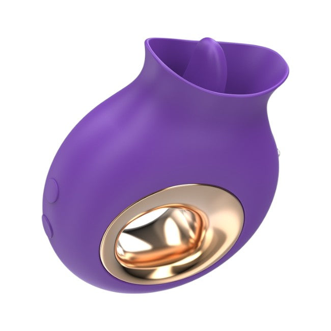 Stimulator clitoris INTENSE TULI, din silicon premium, 9 functii de vibratie, 9 functii de oscilatie, rezistent la apa IPX7, culoarea mov 1 Stimulator clitoris INTENSE TULI, din silicon premium, 9 functii de vibratie, 9 functii de oscilatie, rezistent la apa IPX7, culoarea mov