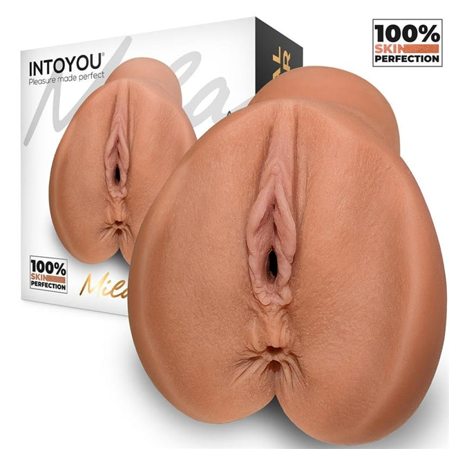 Masturbator INTOYOU LikeTrue MILA, simulare vaginala si anala realista, material moale si flexibil pentru orice dimensiune 1 Masturbator INTOYOU LikeTrue MILA, simulare vaginala si anala realista, material moale si flexibil pentru orice dimensiune