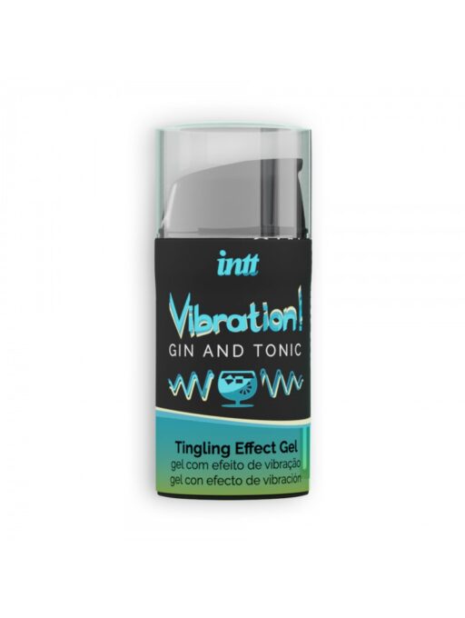 Gel cu Efect Vibrator Aroma Gin Tonic 15 ml 1 Gel cu Efect Vibrator Aroma Gin Tonic 15 ml