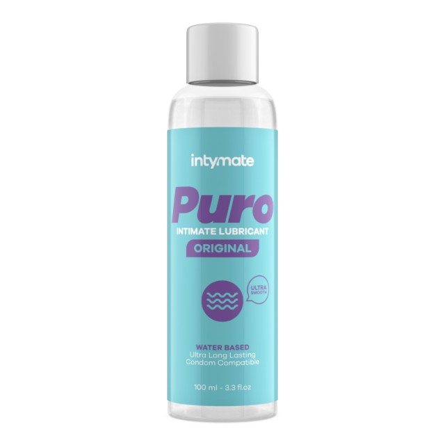 Lubrifiant INTYMATE Puro Original, pe bază de apă, efect de lungă durată, potrivit și pentru lubrifiere anală, 100 ml 1 Lubrifiant INTYMATE Puro Original, pe bază de apă, efect de lungă durată, potrivit și pentru lubrifiere anală, 100 ml