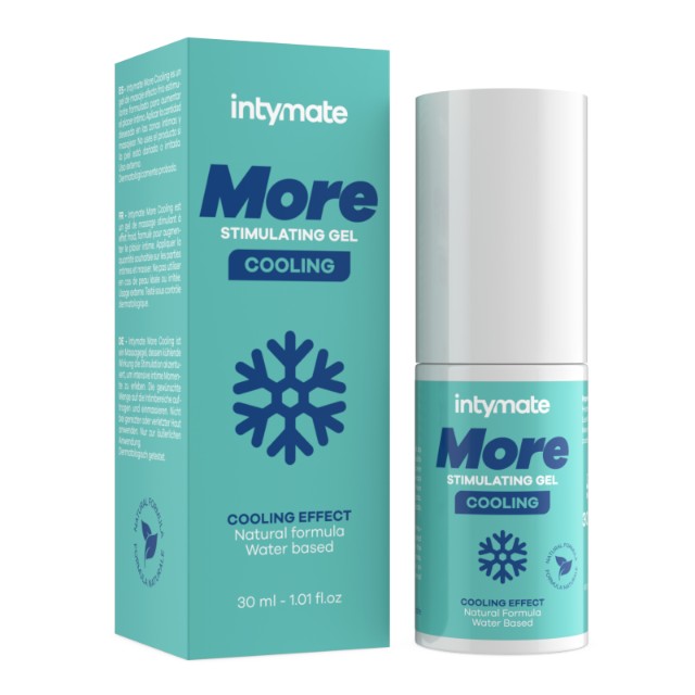 Gel intim INTYMATE More Cooling, cu efect de răcire, pentru stimularea clitorisului și orgasm intens, 30 ml