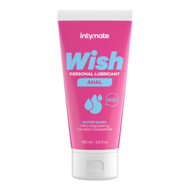 Lubrifiant anal INTYMATE Wish Anal, pe bază de apă, cu efect de lungă durată, potrivit pentru toate tipurile de piele, 100 ml