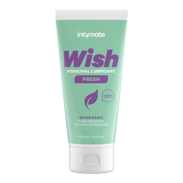 Lubrifiant pe bază de apă INTYMATE Wish Fresh, formulă naturală cu efect de răcire, compatibil cu prezervative, 100 ml 1 Lubrifiant pe bază de apă INTYMATE Wish Fresh, formulă naturală cu efect de răcire, compatibil cu prezervative, 100 ml