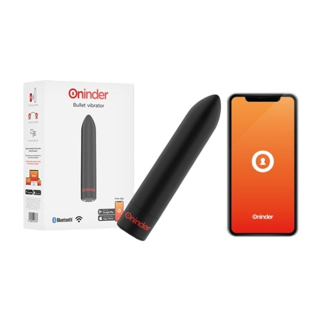 Vibrator bullet ONINDER Berlin, pentru stimularea clitorisului, control prin aplicatie, 9 functii de vibratie, rezistent la apa IPX7, negru 1 Vibrator bullet ONINDER Berlin, pentru stimularea clitorisului, control prin aplicatie, 9 functii de vibratie, rezistent la apa IPX7, negru