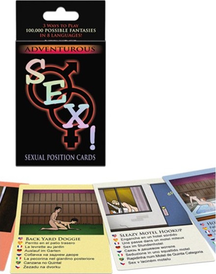 Joc de carti Adventurous SEX 1 Joc de carti Adventurous SEX