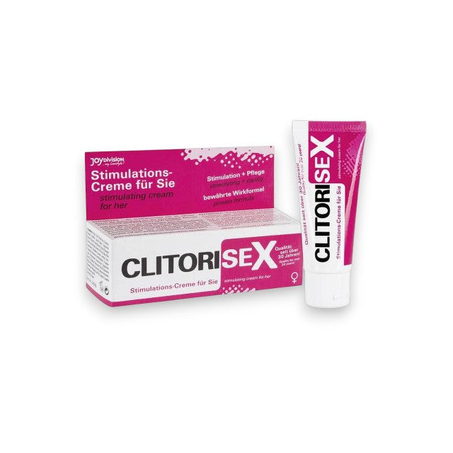 Cremă JOY DIVISION Clitorisex, pentru stimulare clitoris, cu efect de încălzire și furnicături, testată dermatologic, 40 ml 1 Cremă JOY DIVISION Clitorisex, pentru stimulare clitoris, cu efect de încălzire și furnicături, testată dermatologic, 40 ml