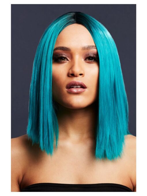 Peruca Profesionala Kylie Turcoaz 1 Peruca Profesionala Kylie Turcoaz