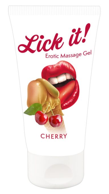 Lubrifiant Comestibil Lick-It Cirese 50 ml 1 Lubrifiant Comestibil Lick-It Cirese 50 ml