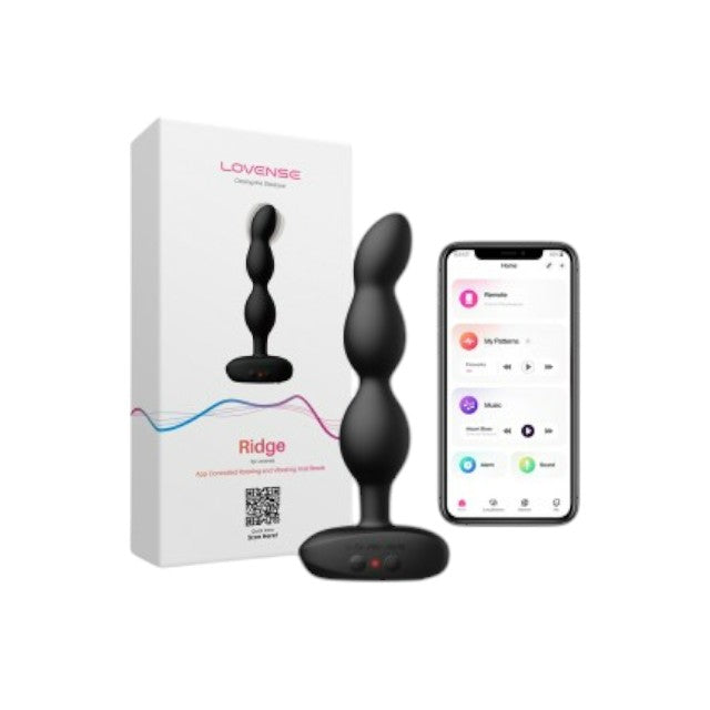 Dilatator LOVENSE - RIDGE, control prin aplicatie, vibratii puternice si miscari rotative pana la 116 rotati pe minut, 19.50 cm, culoare negru 1 Dilatator LOVENSE - RIDGE, control prin aplicatie, vibratii puternice si miscari rotative pana la 116 rotati pe minut, 19.50 cm, culoare negru