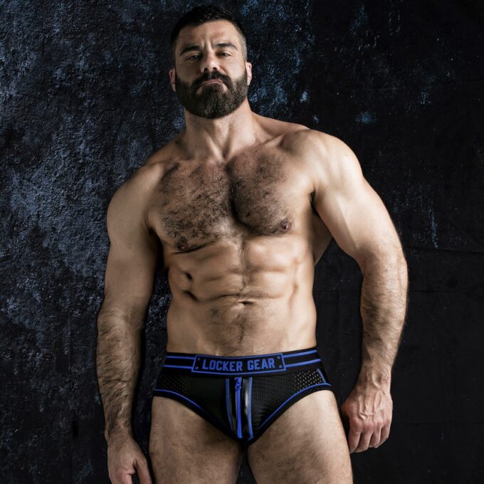 Bikini Suspensori Massive Josh Brief, Albastru, Marimea 36-S 1 Bikini Suspensori Massive Josh Brief, Albastru, Marimea 36-S