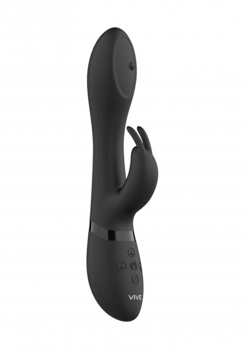 Vibrator Rabbit 3-in-1 Mira 360 ? Spinning G-Spot Silicon Negru 1 Vibrator Rabbit 3-in-1 Mira 360 ? Spinning G-Spot Silicon Negru