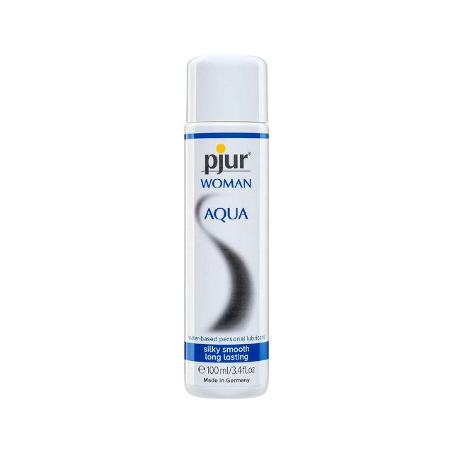 Lubrifiant pe bază de apă PJUR Woman AQUA Silky Smooth, pentru femei, testat dermatologic, fără gust și miros, 100 ml 1 Lubrifiant pe bază de apă PJUR Woman AQUA Silky Smooth, pentru femei, testat dermatologic, fără gust și miros, 100 ml