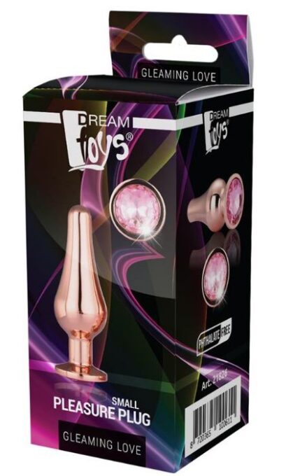Dop Anal Pleasure Plug Small Auriu Gleaming Love 1 Dop Anal Pleasure Plug Small Auriu Gleaming Love