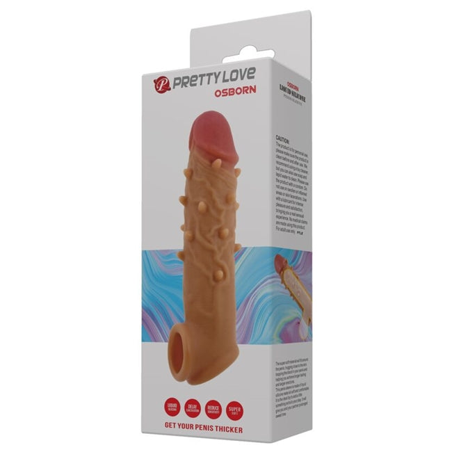 Manson pentru penis PRETTY LOVE - Osborne, cu striatii, pentru stimulare sexuala, culoarea pielii 1 Manson pentru penis PRETTY LOVE - Osborne, cu striatii, pentru stimulare sexuala, culoarea pielii