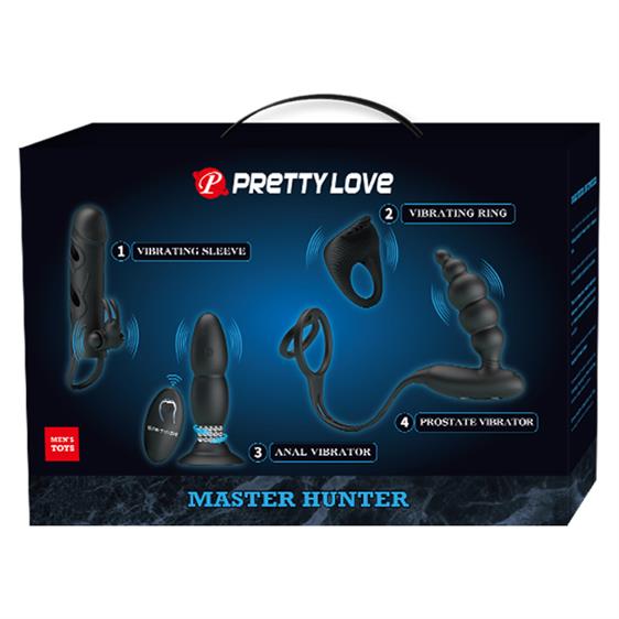Set Master Hunter pentru Barbati Silicon Negru 1 Set Master Hunter pentru Barbati Silicon Negru