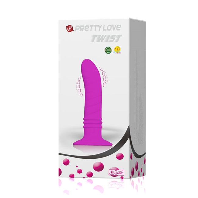 Plug anal PRETTY LOVE TWIST din silicon, cu 10 functii de vibrare, 13 cm 1 Plug anal PRETTY LOVE TWIST din silicon, cu 10 functii de vibrare, 13 cm
