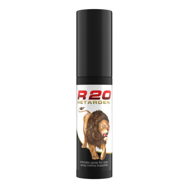 Spray R20, pentru întârzierea ejaculării și performanțe sexuale îmbunătățite, cu efect de răcire, 20 ml