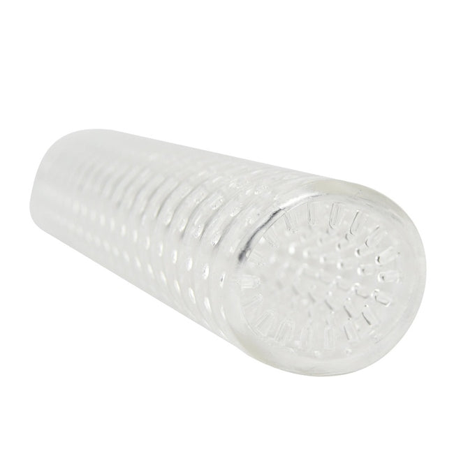 Manson/Stroker RevSleeves - Textured Stroker, pentru masturbare sau stimulare intensa si ingrosare, transparent 1 Manson/Stroker RevSleeves - Textured Stroker, pentru masturbare sau stimulare intensa si ingrosare, transparent