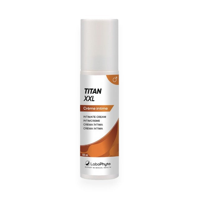Cremă LABOPHYTO Titan xxl, susține mărirea penisului și îmbunătățirea erecției, 60 ml